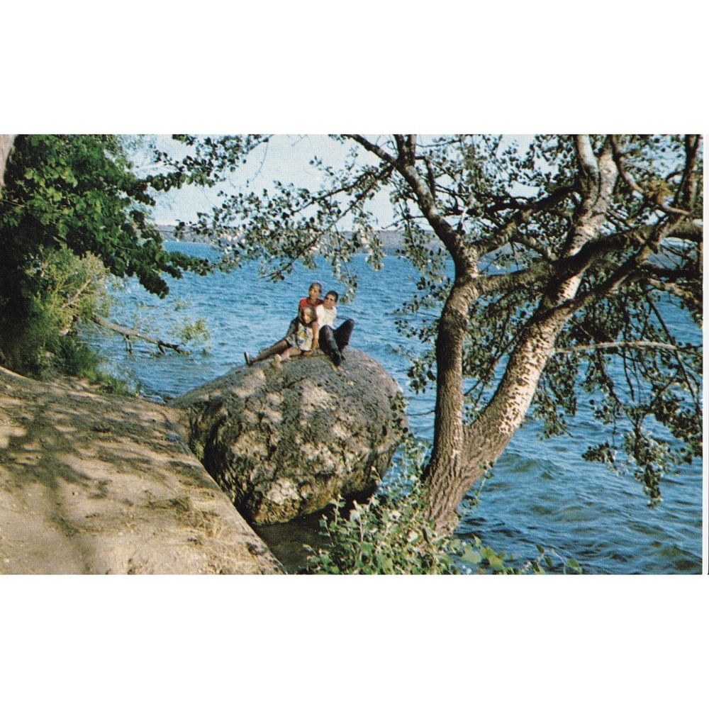 Conference Point Camp Williams Bay WI Postcard Vintage Scenic Travel Lake Geneva